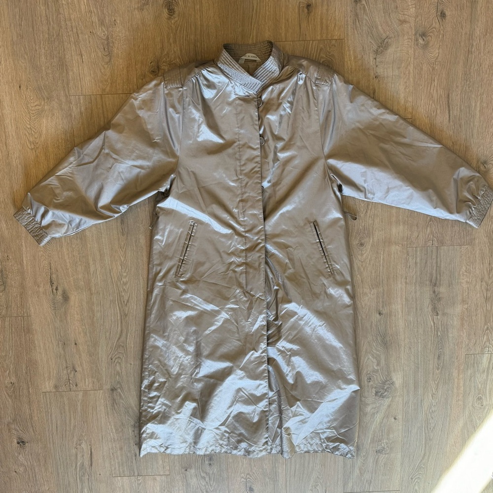 Windsor Bay Champagne Trench Coat, Women’s Sz 8
